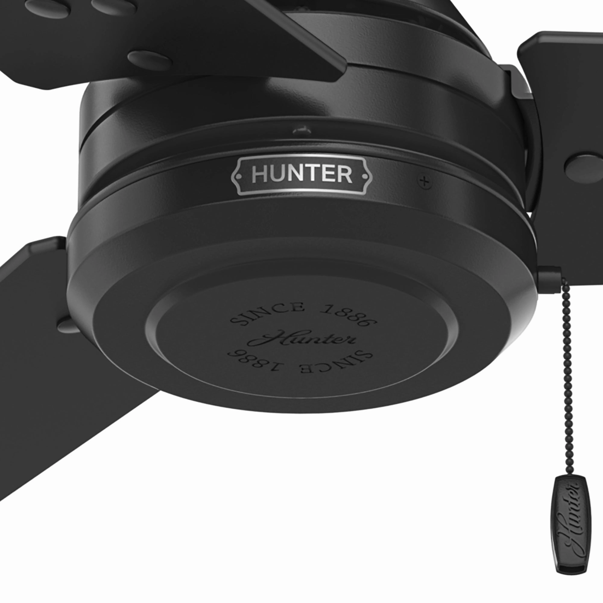 Cassius 52"Ceiling Fan Matte Black