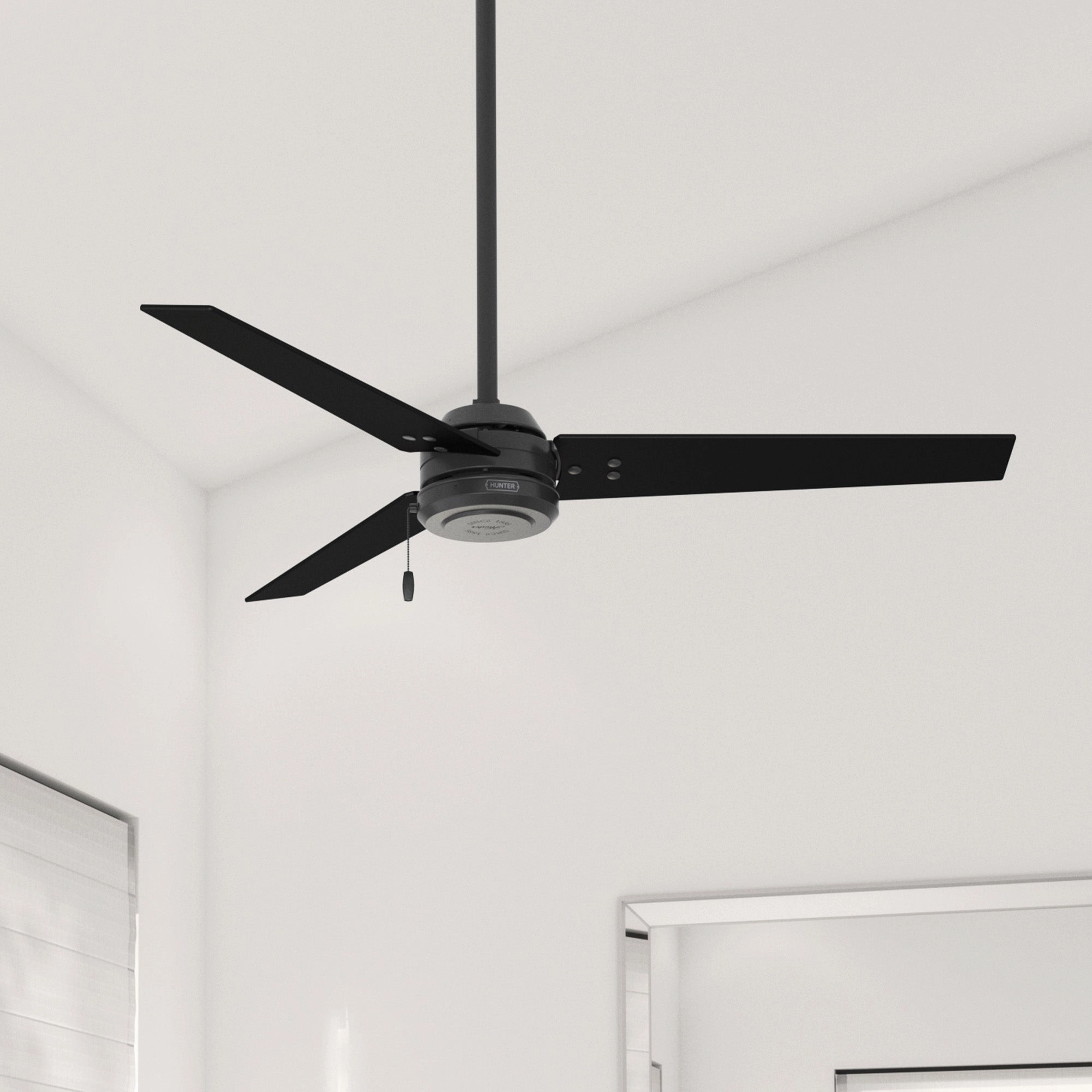 Cassius 52"Ceiling Fan Matte Black