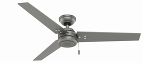 Cassius 52"Ceiling Fan Matte Silver affordable medium fans for summer