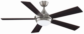 Celano V2 52"Ceiling Fan Brushed Nickel medium size fans for home ventilation