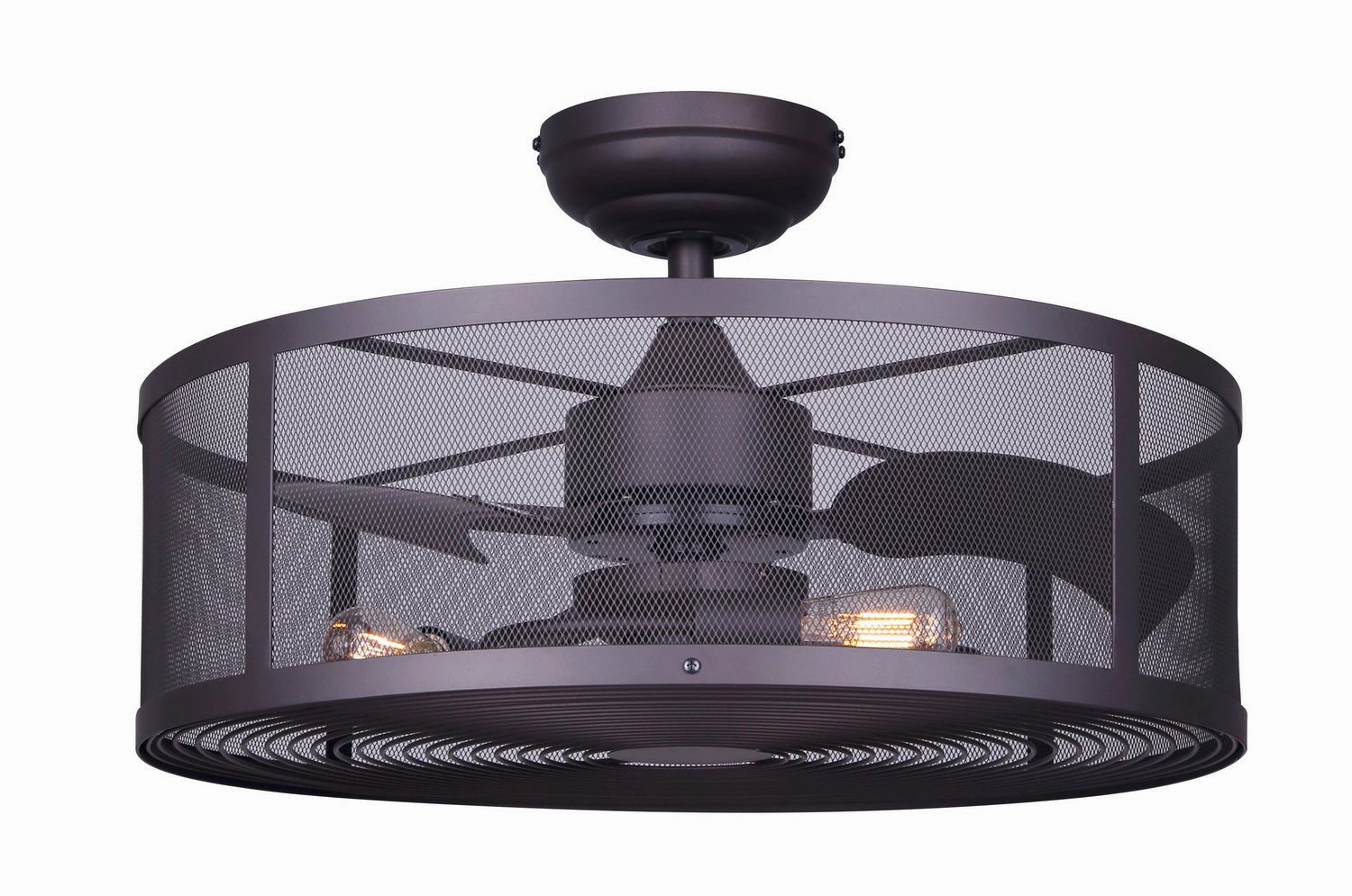 Cf24Arp3Orb 24"Ceiling Fan Oil Rubbed Bronze decorative fandeliers with lights