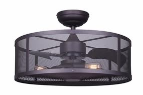 Cf24Arp3Orb 24"Ceiling Fan Oil Rubbed Bronze decorative fandeliers with lights