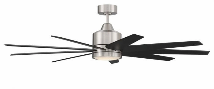 Champion 60"Ceiling Fan Brushed Polished Nickel