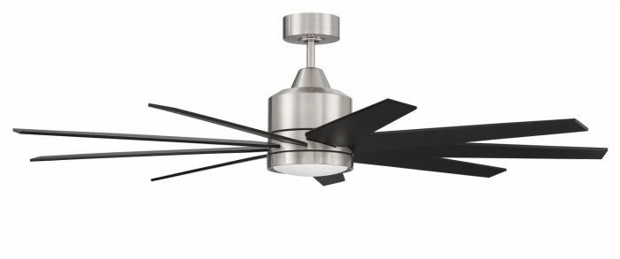 Champion 60"Ceiling Fan Brushed Polished Nickel