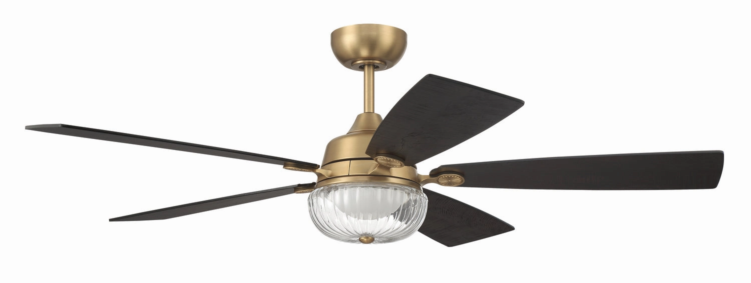 Chandler 52"Ceiling Fan Satin Brass medium electric fans for multi-room use