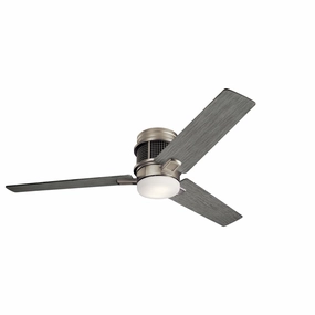 Chiara 52"Ceiling Fan Brushed Nickel versatile medium fans for any space