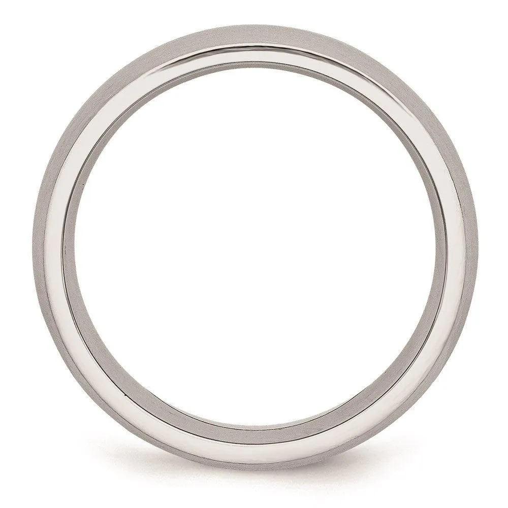 Chisel Jewelry Cobalt Satin 7mm Band