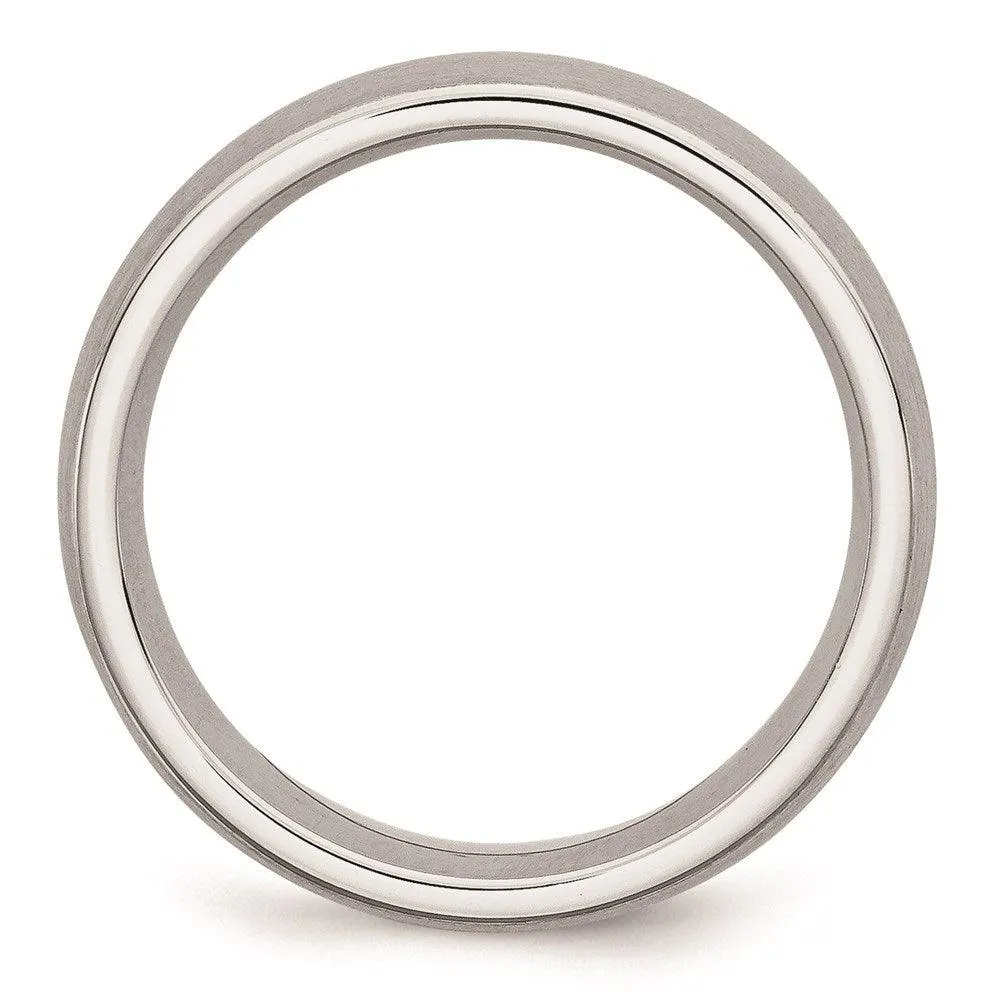 Chisel Jewelry Cobalt Satin 8mm Band