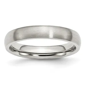 Chisel Jewelry Stainless Steel 4mm Brushed Band