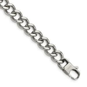 Chisel Jewelry Stainless Steel Polished 8.5in Bracelet