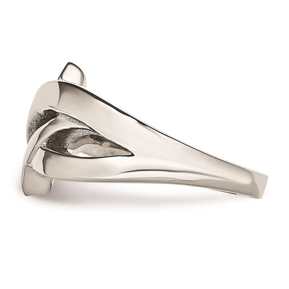 Chisel Jewelry Stainless Steel Polished Ring