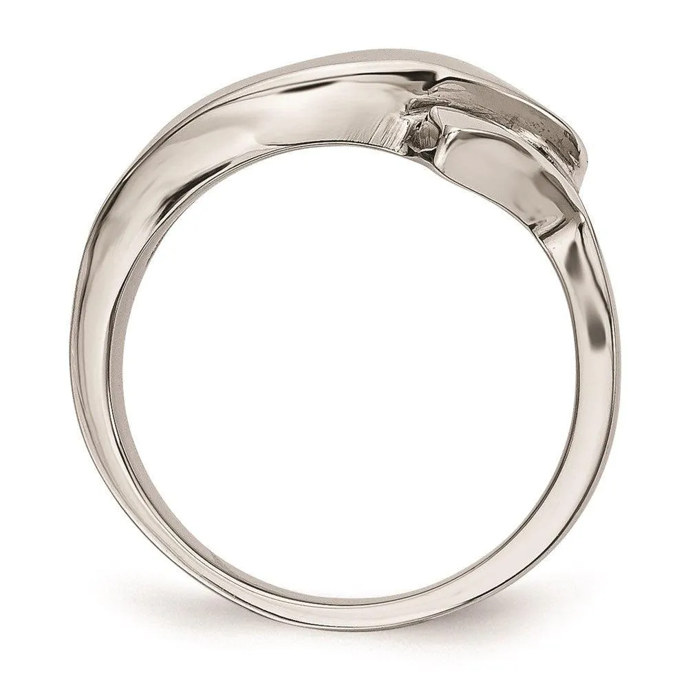 Chisel Jewelry Stainless Steel Polished Ring