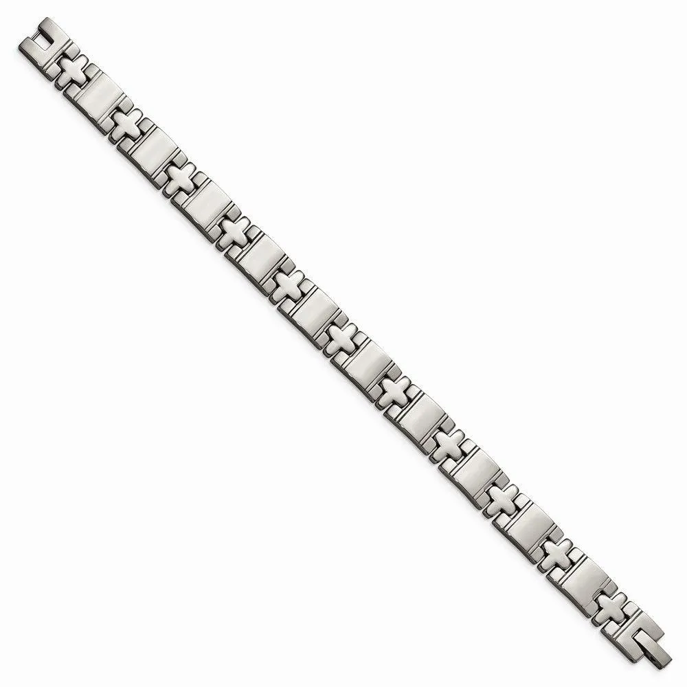 Chisel Jewelry Titanium Polished Bracelet