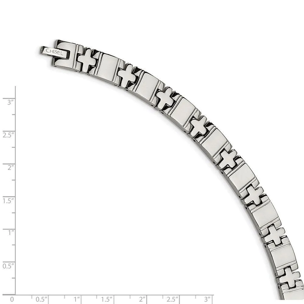 Chisel Jewelry Titanium Polished Bracelet