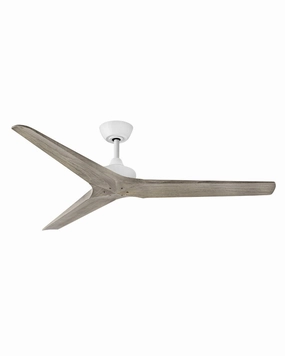 Chisel 60"Ceiling Fan Matte White medium electric fans for multi-room use