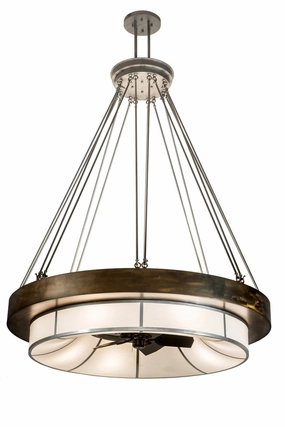 Cilindro 16 Light Chandel-Air decorative fandeliers with lights