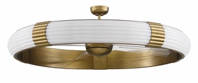 Cipriani 57"Ceiling Fan Modern Bronze decorative fandeliers with lights