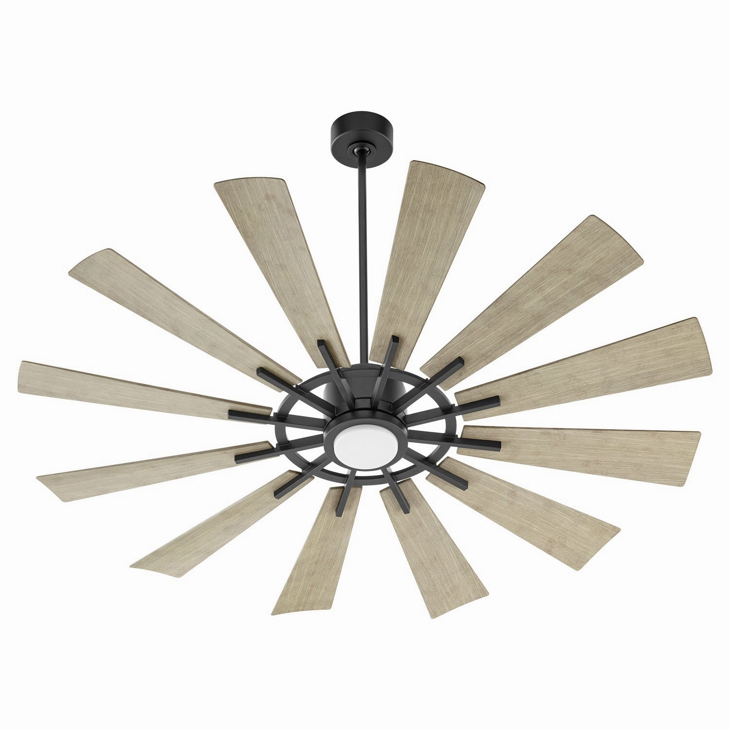 Cirque 60"Patio Fan Matte Black home cooling fans in medium size