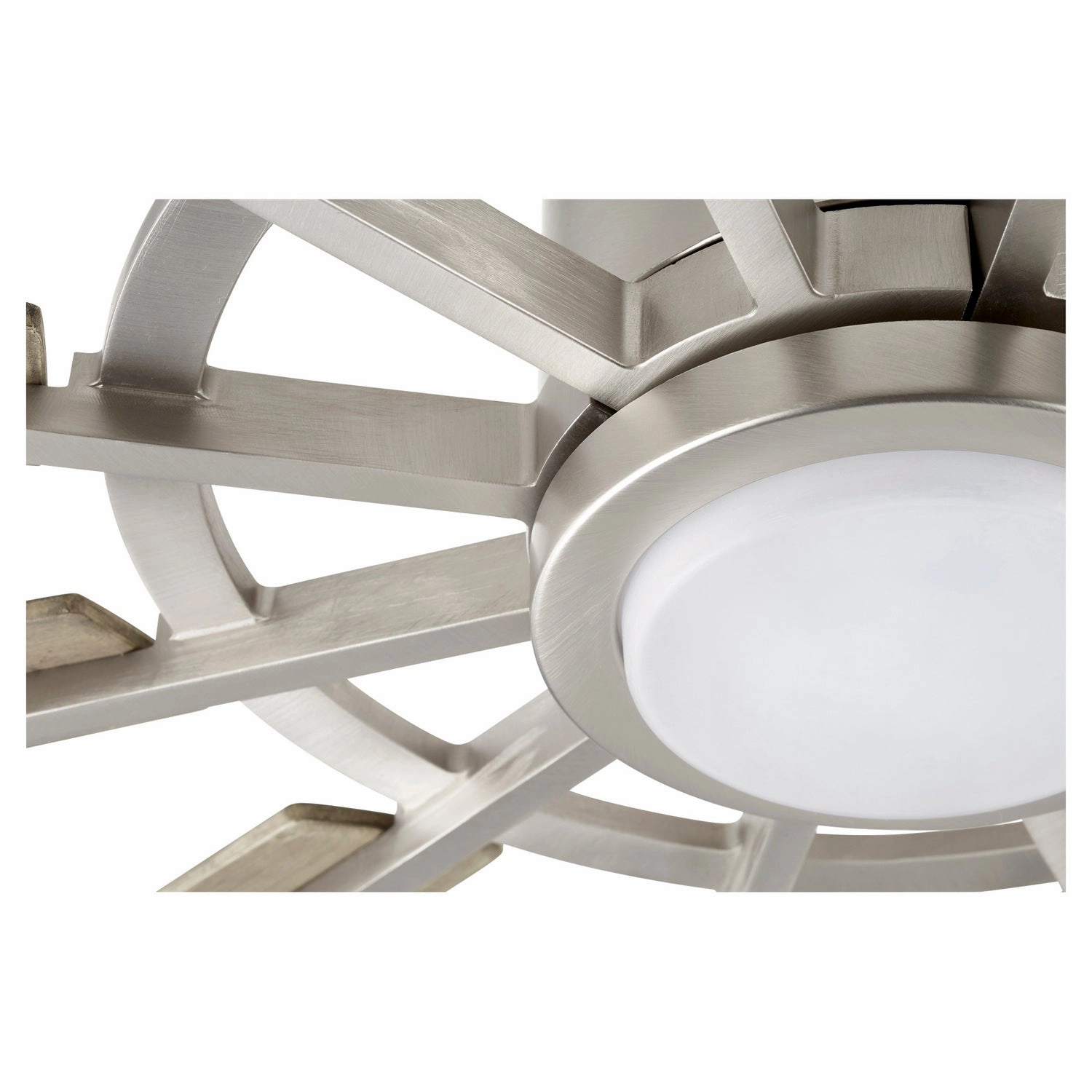 Cirque 72"Patio Fan Satin Nickel