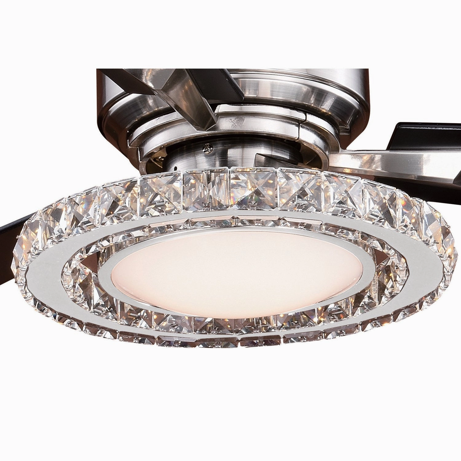 Clara 52"Ceiling Fan Brushed Nickel