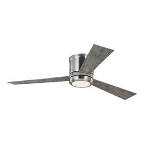 Clarity 52" Ceiling Fan Brushed Steel affordable medium fans for summer