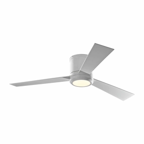 Clarity 52" Ceiling Fan Matte White ifan smart fans for connected homes
