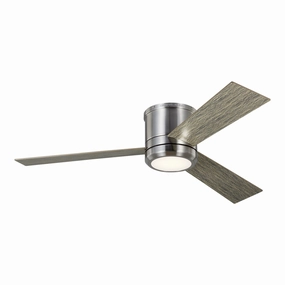 Clarity 56" Ceiling Fan Brushed Steel affordable medium fans for summer