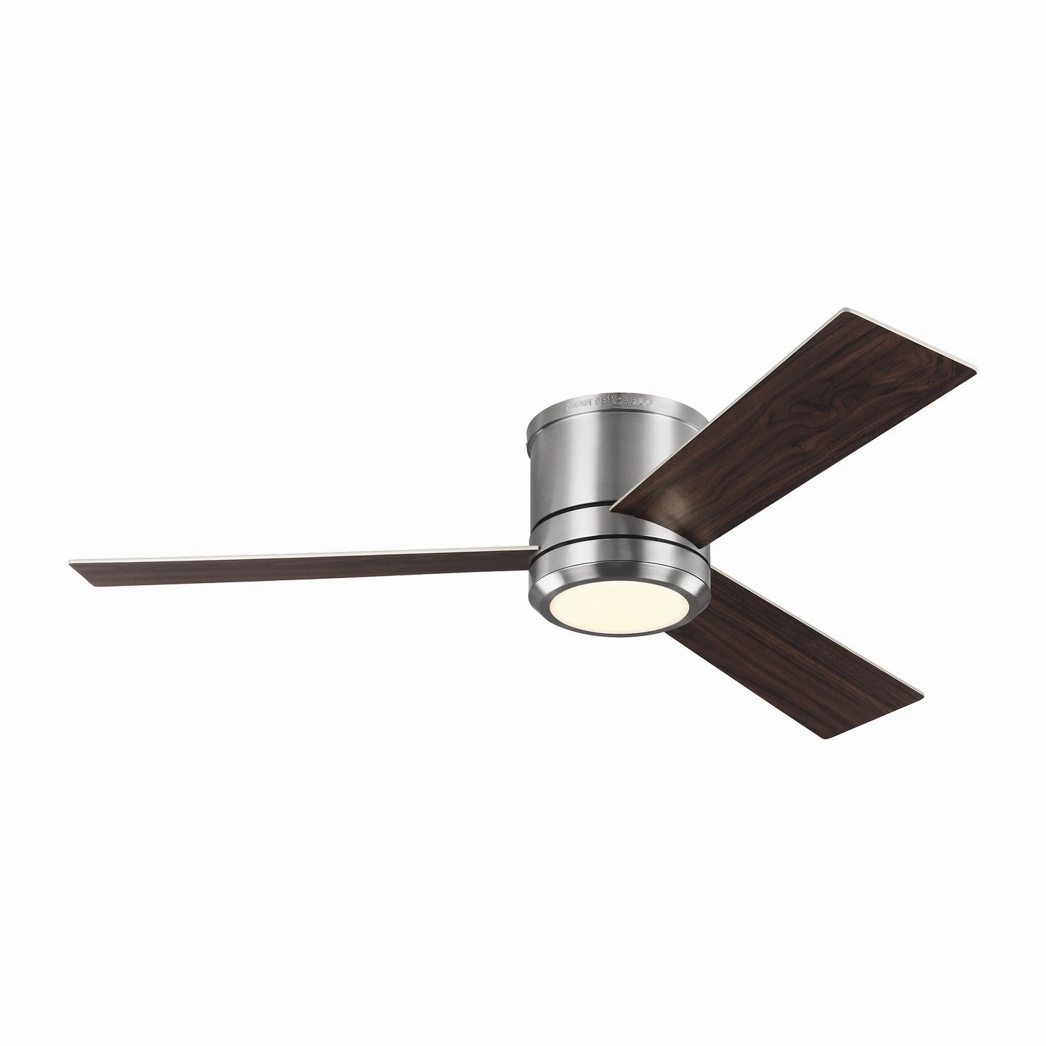 Clarity 56" Ceiling Fan Brushed Steel ifan smart fans for connected homes