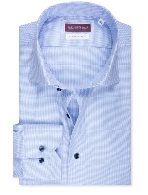 Classic Puppytooth Shirt Blue