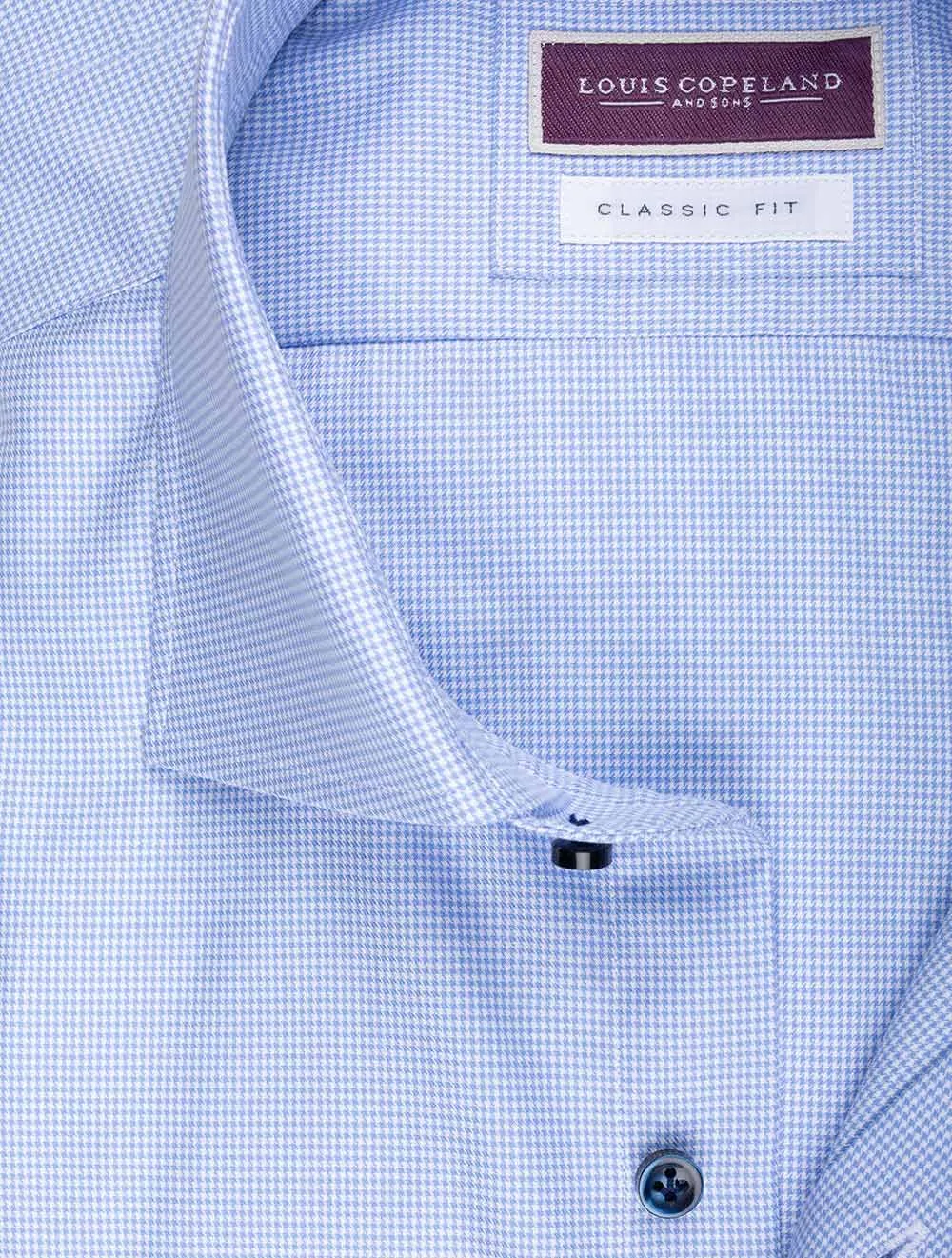 Classic Puppytooth Shirt Blue