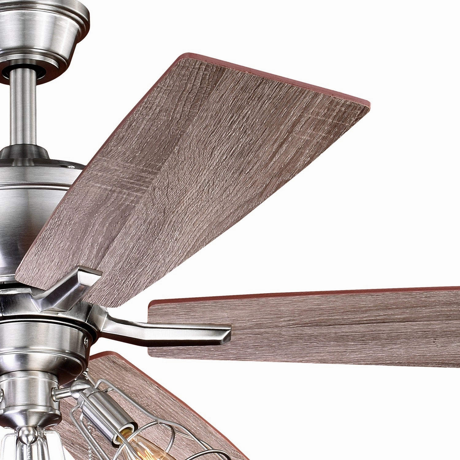Clybourn 52"Ceiling Fan Satin Nickel