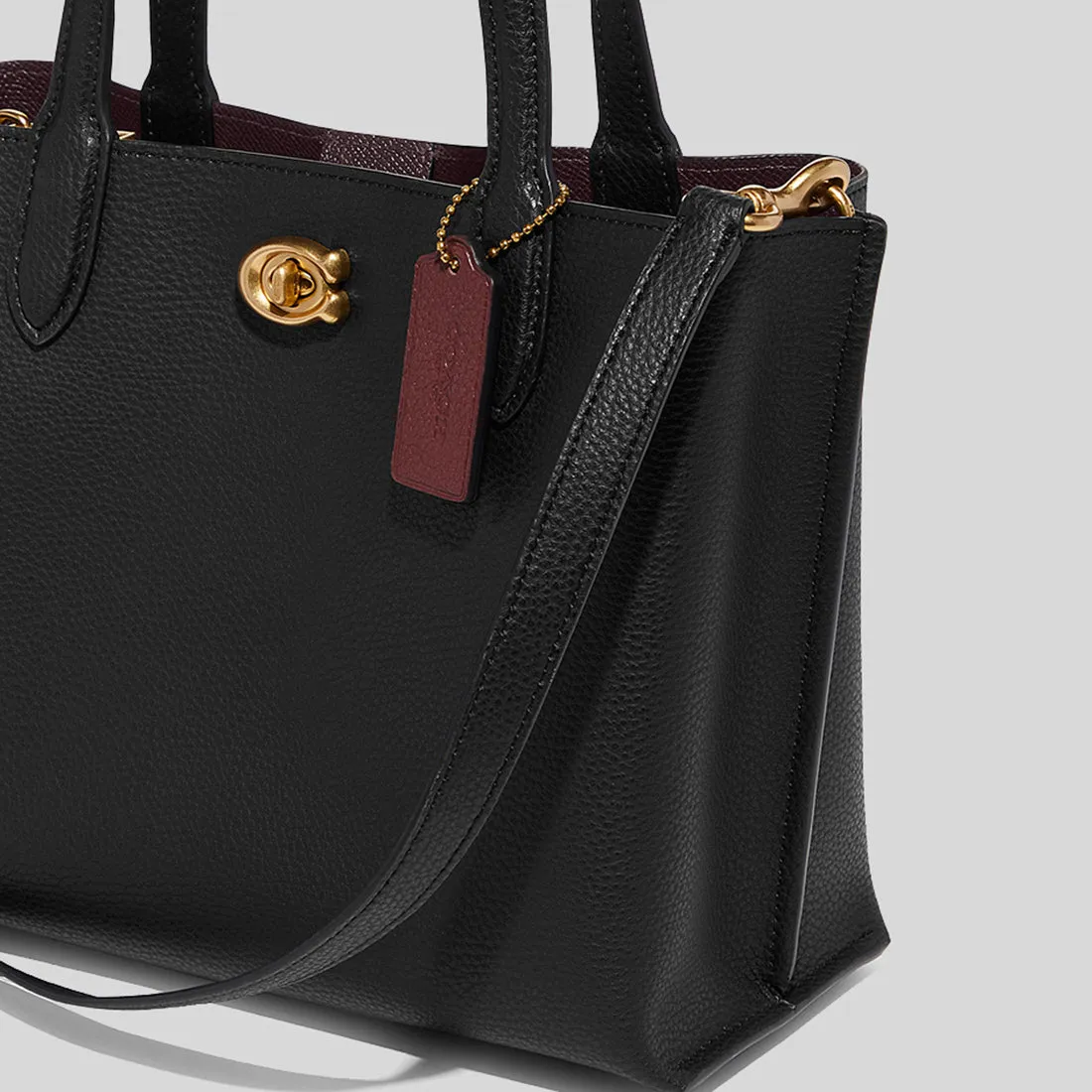Coach Bags COACH Willow Tote 24 Black C8869