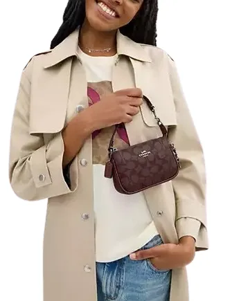 Coach Boxed Nolita Bag 15 In Signature Canvas Coach Bags