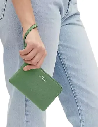 Coach Corner Zip Wristlet Coach Bags