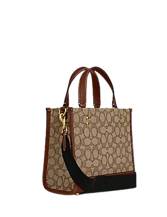 Coach Disney X Coach Dempsey Tote 22 In Signature Jacquard With Mickey Mouse Print Coach Bags