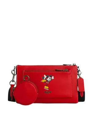 Coach Disney X Coach Holden Crossbody With Ice Skate Mickey Mouse Coach Bags
