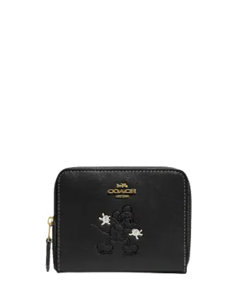 Coach Disney X Coach Small Zip Around Wallet With Disney Motif Coach Bags