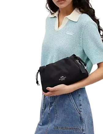 Coach Faye Shoulder Bag With Ruching Coach Bags