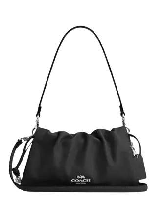Coach Faye Shoulder Bag With Ruching Coach Bags