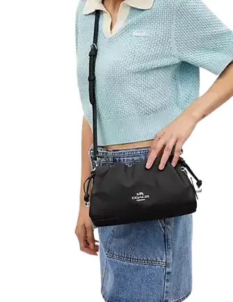 Coach Faye Shoulder Bag With Ruching Coach Bags