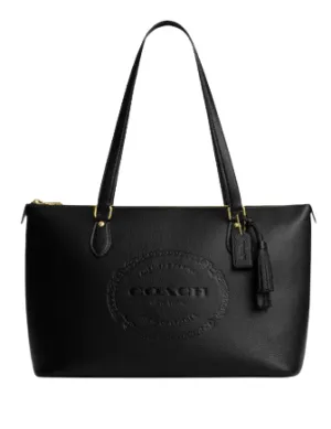 Coach Gallery Tote With Coach Heritage Coach Bags