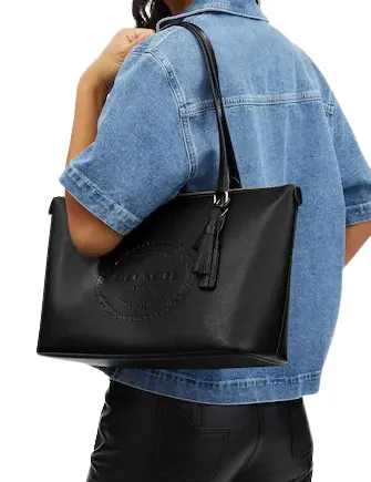 Coach Gallery Tote With Coach Heritage Coach Bags
