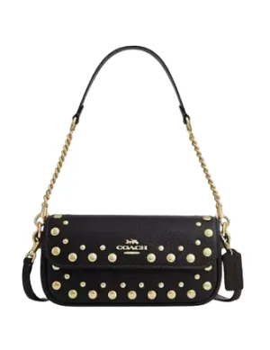 Coach Hailey Flap Bag With Rivets Coach Bags