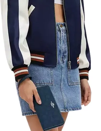 Coach Long Zip Around Wallet In Signature Jacquard Coach Bags