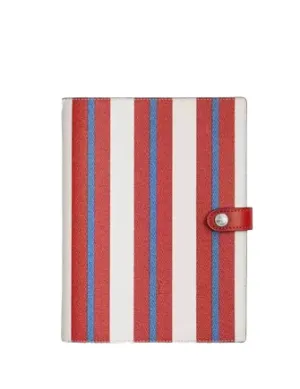 Coach Notebook With Stripe Print Coach Bags