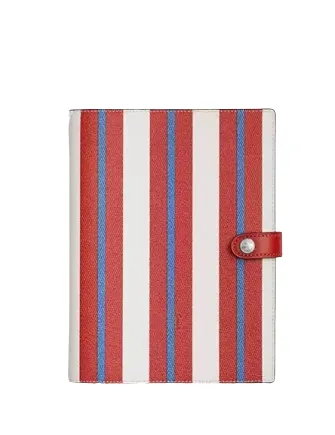 Coach Notebook With Stripe Print Coach Bags