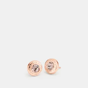 COACH Open Circle Stone Strand Earrings COACH Outlet Bags