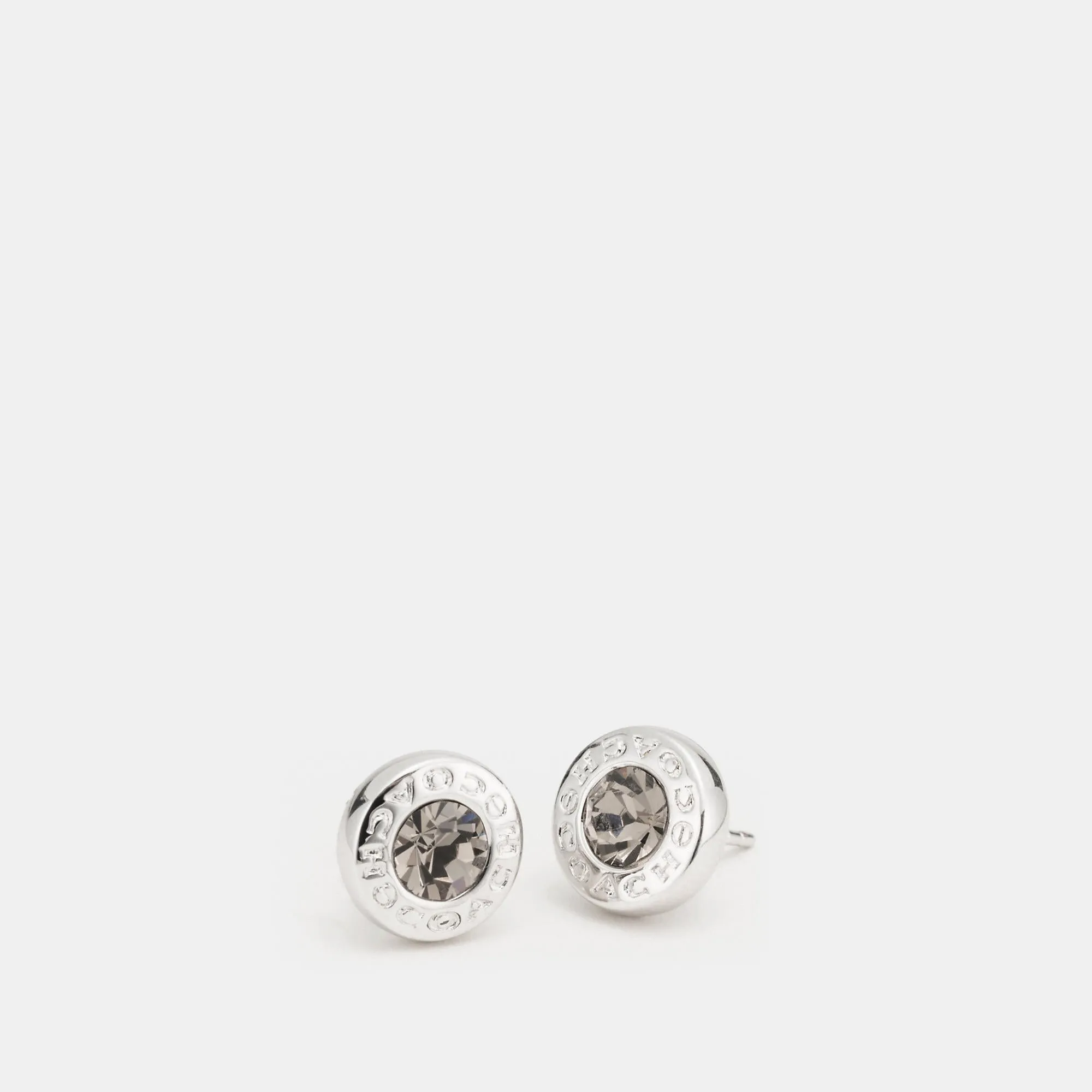 COACH Open Circle Stone Strand Earrings COACH Outlet Bags