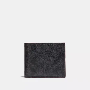 Coach Outlet 3 In 1 Wallet In Signature Canvas COACH Outlet Bags