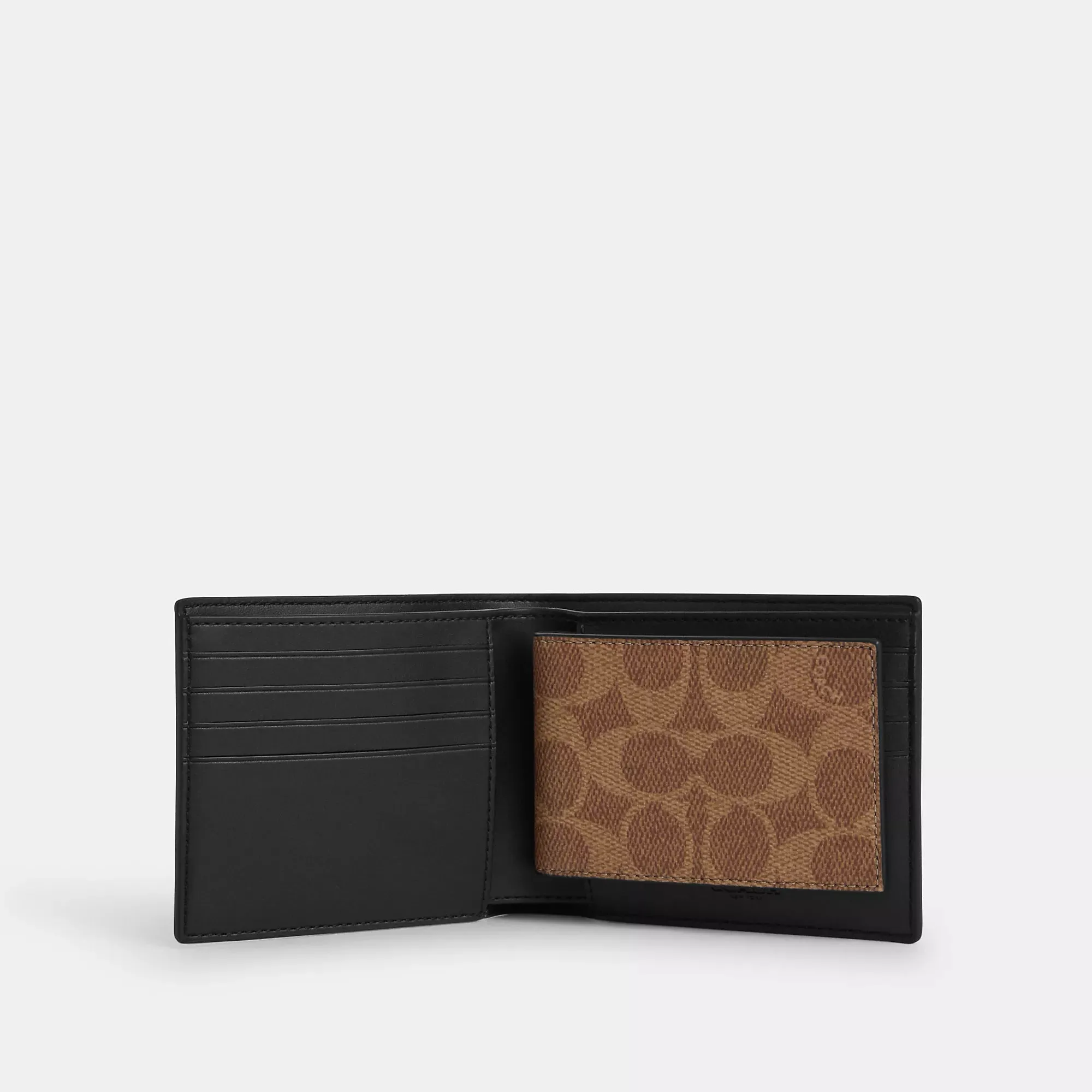 Coach Outlet 3 In 1 Wallet In Signature Canvas COACH Outlet Bags